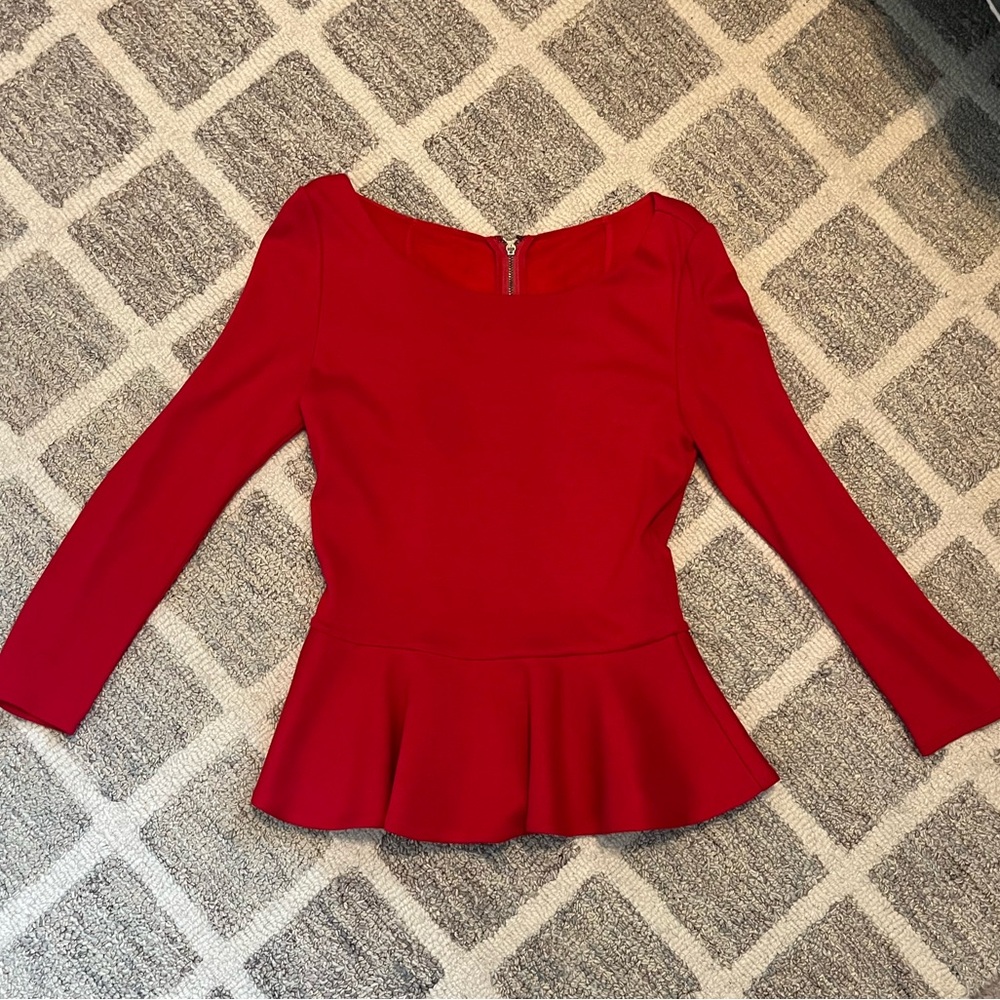Alice and Olivia peplum top